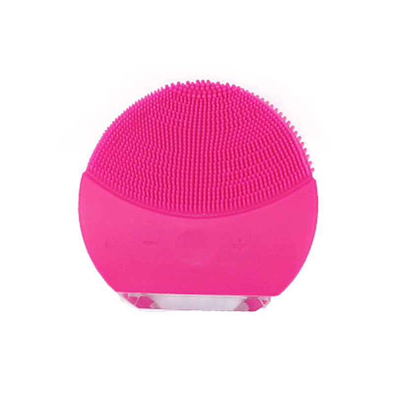 2020 Sähköinen kasvojen puhdistusharja silikoni-ääni-tärinää Mini Cleaner syvähuokoinen puhdistus ihon hieronta kasvoharja